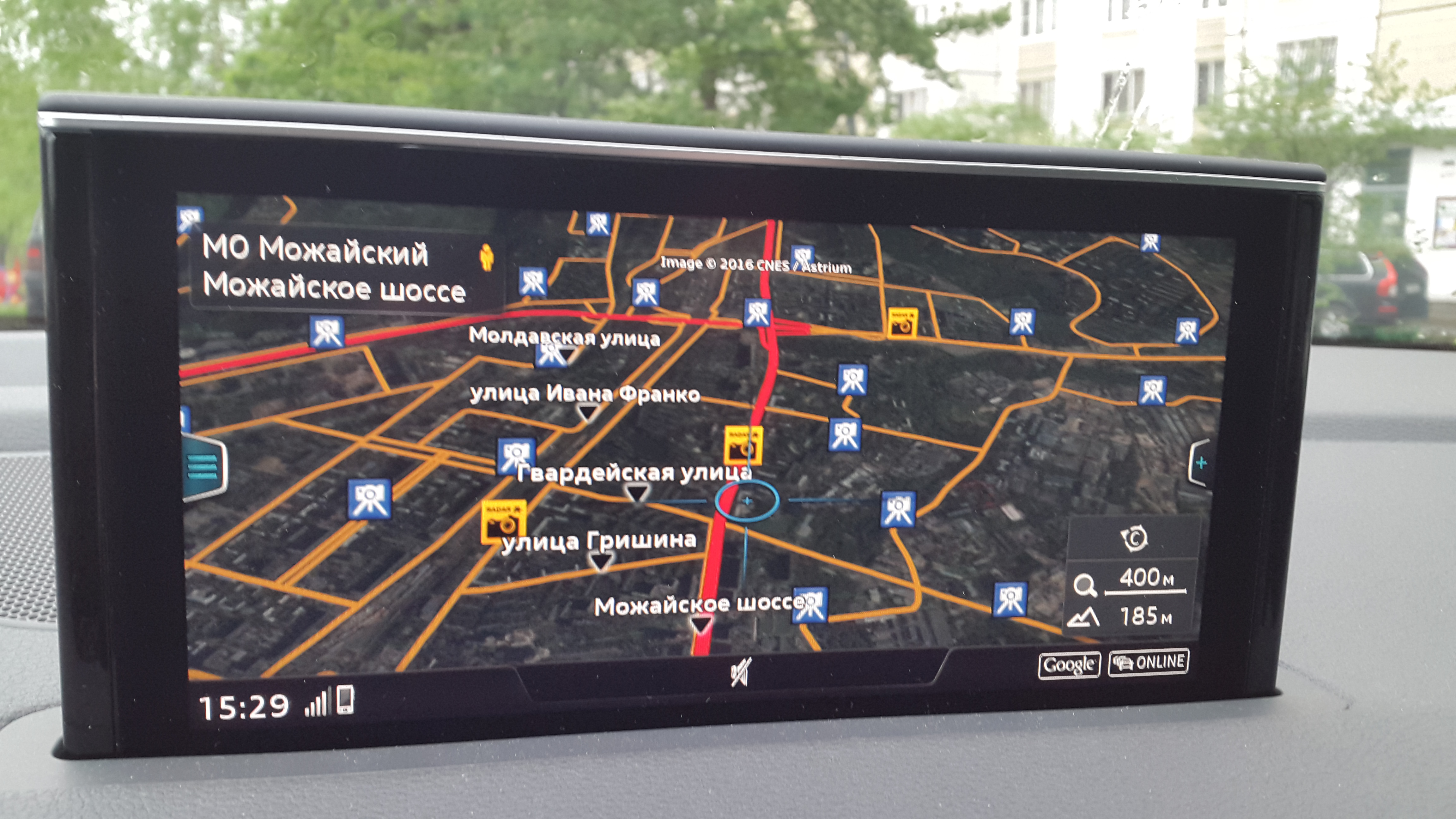 Навигация MIB2 в Audi Q7 (МИБ2 Ауди Ку7 2015-2018)